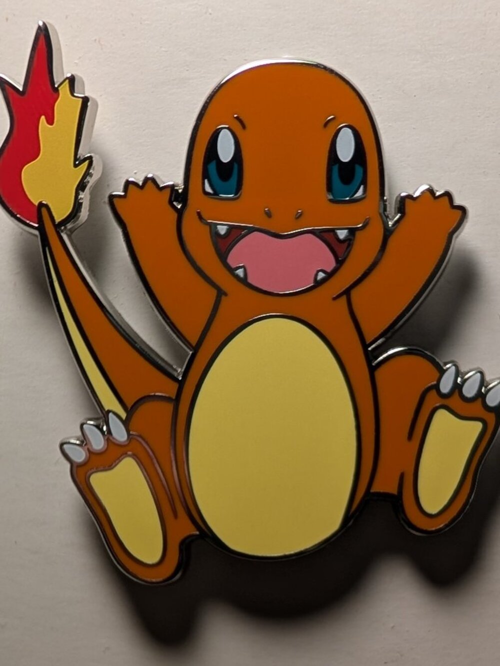 Pokemon TCG Charmander Enamel Pin Official Nintendo Collectible Lapel Badge